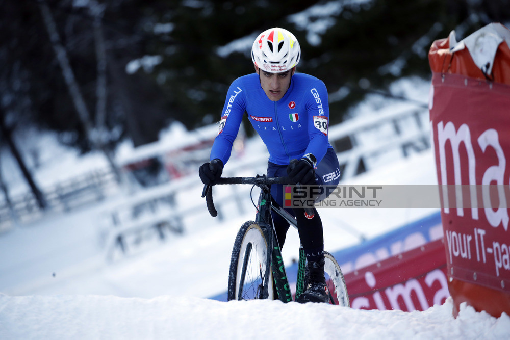 TRICOLORI CICLOCROSS FILIPPO AGOSTINACCHIO CAMPIONE ITALIANO UNDER 23