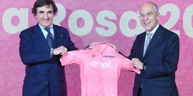 GIRO D’ITALIA: ENEL E LA MAGLIA ROSA INSIEME PER ALTRI TRE ANNI