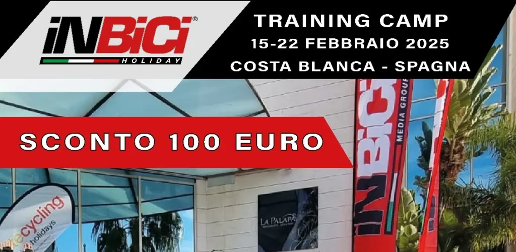 Febbraio in Costa Blanca con il Training Camp di INBICI, sconto di 100 euro per chi si iscrive entro il 2 Dicembre