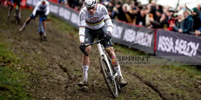 Mathieu van der Poel trionfa nel ciclocross a Loenhout